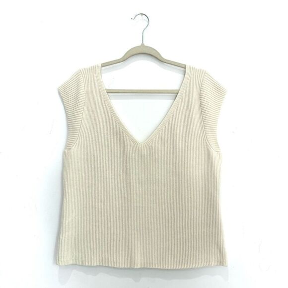 Mara Hoffman V neck sweater vest - Picture 4 of 5